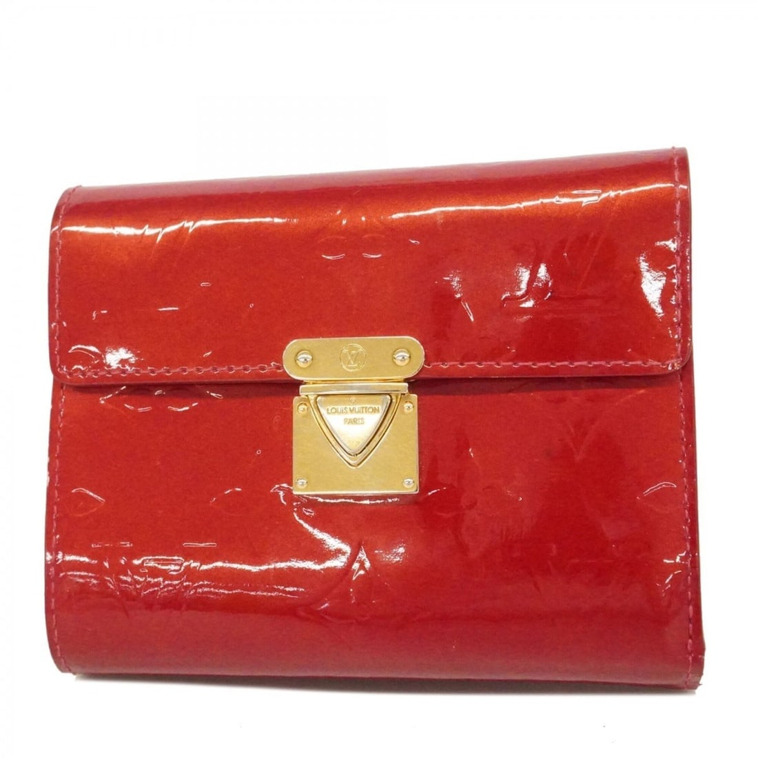 Louis Vuitton Tri-fold Wallet Vernis Portefeuille Koala M91979 Pomme d'Amour Women's: --- Catalog ---Category: SizeSize (HxWxD): 10.5cm x 12.5cm x 1.5cm / 4.13'' x 4.92'' x 0.59''Category: DesignType: Wallet (tri-fold)Color: Pomme d'amourGender: WomenCategory: GeneralMPN: M91979Brand: 