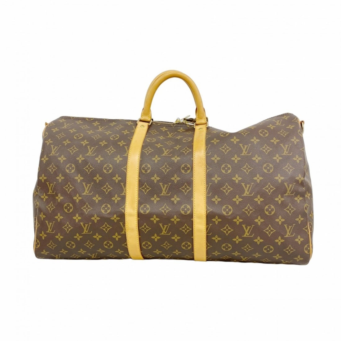 Louis Vuitton Bags - Boston Monogram Keepall Bandoulière 55 M41414 Brown Men's & Women's: --- Catalog ---Category: SizeSize (HxWxD): 31cm x 55cm x 26cm / 12.2'' x 21.65'' x 10.23''Category: DesignType: Boston bagColor: BrownGender: Men,WomenCategory: GeneralMPN: M41414Brand: Louis Vuitton-