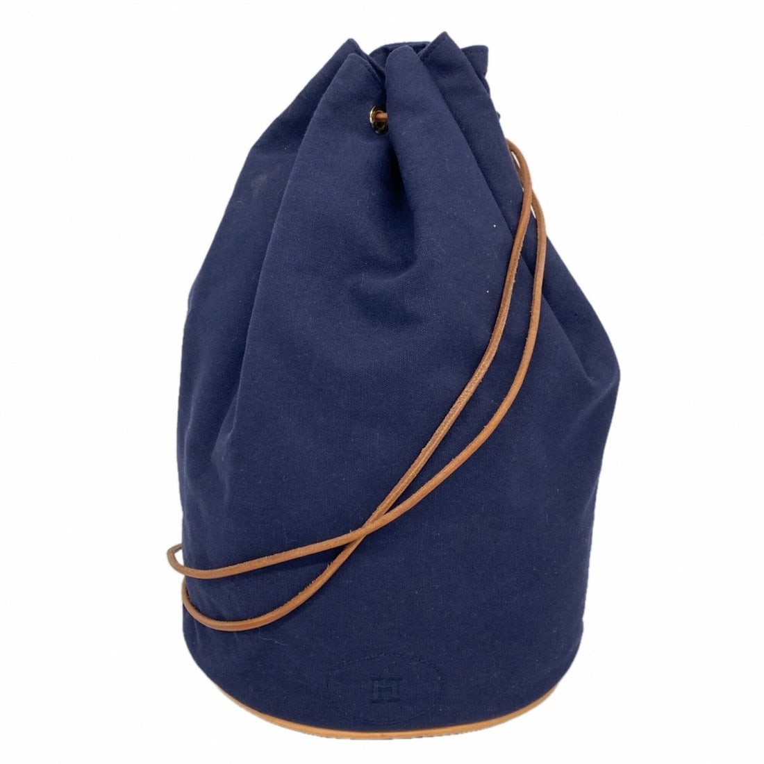 Hermes Polochon Mimil GM Shoulder Bag, Canvas, Navy, Women's: --- Catalog ---Category: SizeSize (HxWxD): 28cm x 24cm x 24cm / 11.02'' x 9.44'' x 9.44''Category: DesignType: Shoulder bagColor: NavyGender: WomenMaterial: Canvas Hardware Color: GoldCategory: Genera