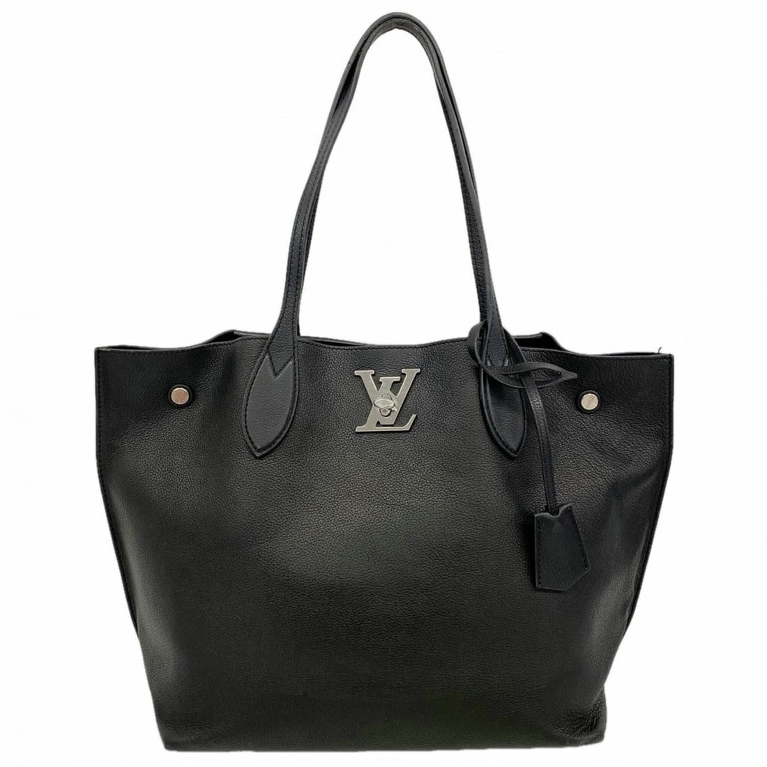 Louis Vuitton Tote Bag, Taurillon Leather, Lockme Go, M55028, Noir (Women's): --- Catalog ---Category: SizeSize (HxWxD): 29cm x 31cm x 15cm / 11.41'' x 12.2'' x 5.9''Category: DesignType: Tote bagColor: NoirGender: WomenCategory: GeneralMPN: M55028Brand: Louis Vuitton--- Item L