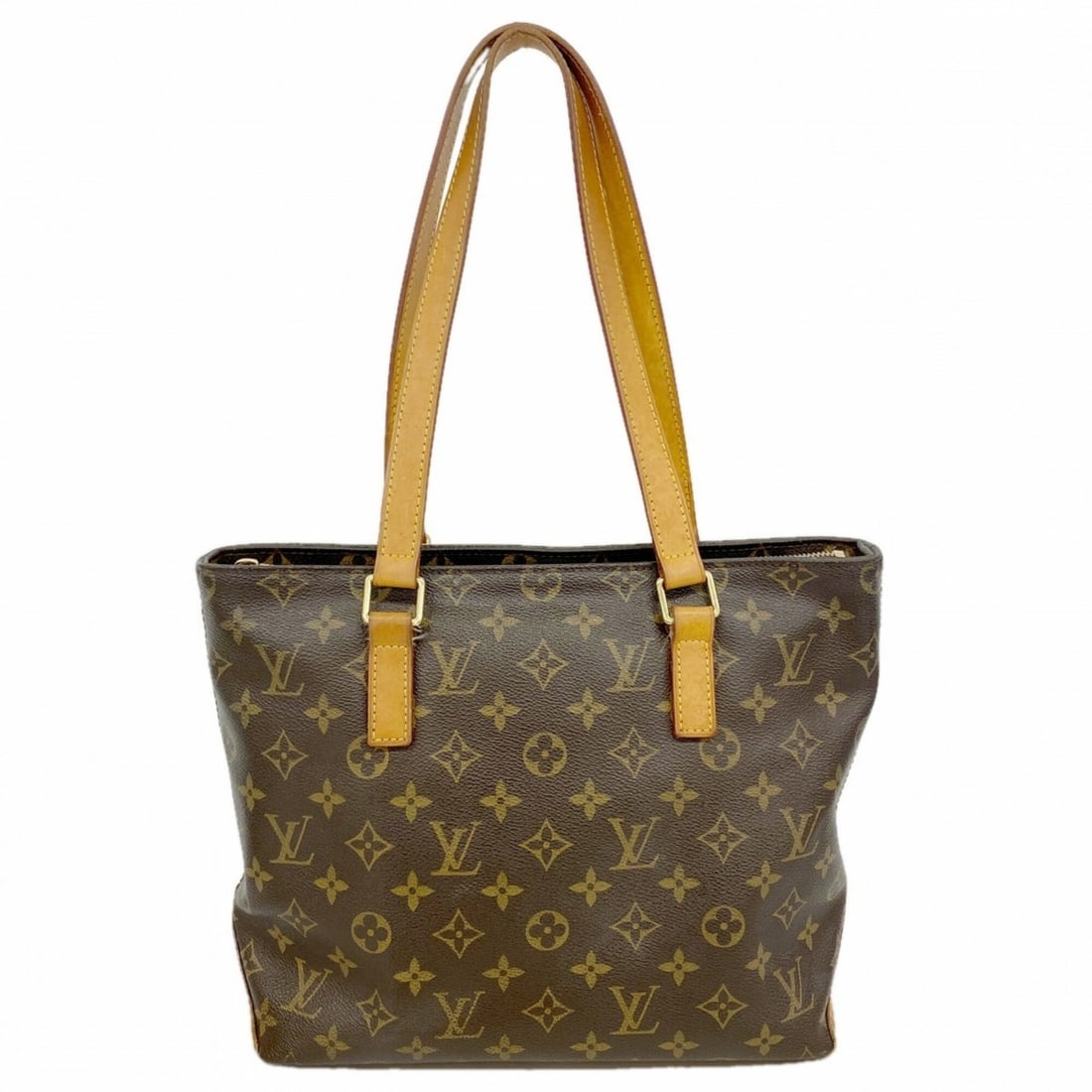 Louis Vuitton Monogram Cabas Piano Tote Bag M51148 Brown Women's: --- Catalog ---Category: SizeSize (HxWxD): 24.5cm x 27.5cm x 12cm / 9.64'' x 10.82'' x 4.72''Category: DesignType: Tote bagColor: BrownGender: WomenCategory: GeneralMPN: M51148Brand: Louis Vuitton--- 