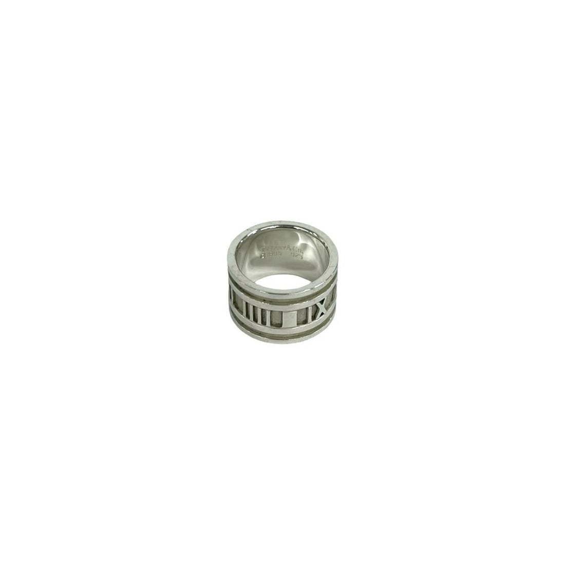 TIFFANY&Co. Tiffany Vintage Atlas Wide Ring, Sterling Silver 925, Accessory, Silver, 40993: --- Catalog ---Category: SizeJP Size: 7US Size: 4Category: DesignType: Band ringColor: SilverGender: WomenMaterial: Silver 925Category: GeneralBrand: Tiffany--- Item List ---Section: ConditionRanking: