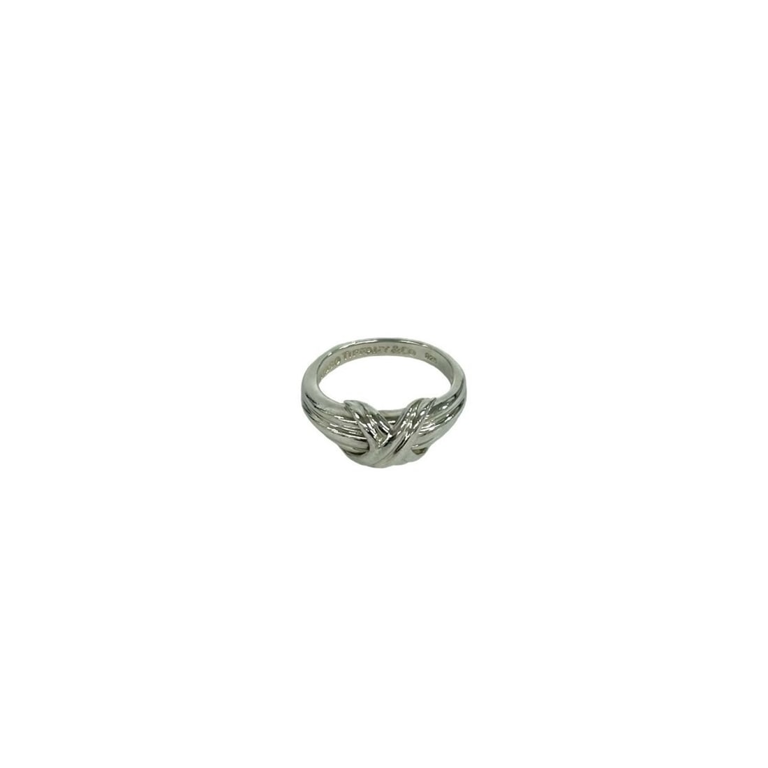 TIFFANY&Co. Tiffany Vintage Signature Ring, Sterling Silver 925, Accessory, Silver, Item Number: --- Catalog ---Category: SizeJP Size: 14US Size: 7Category: DesignType: Band ringColor: SilverGender: WomenMaterial: Silver 925Category: GeneralBrand: Tiffany--- Item List ---Section: ConditionRanking