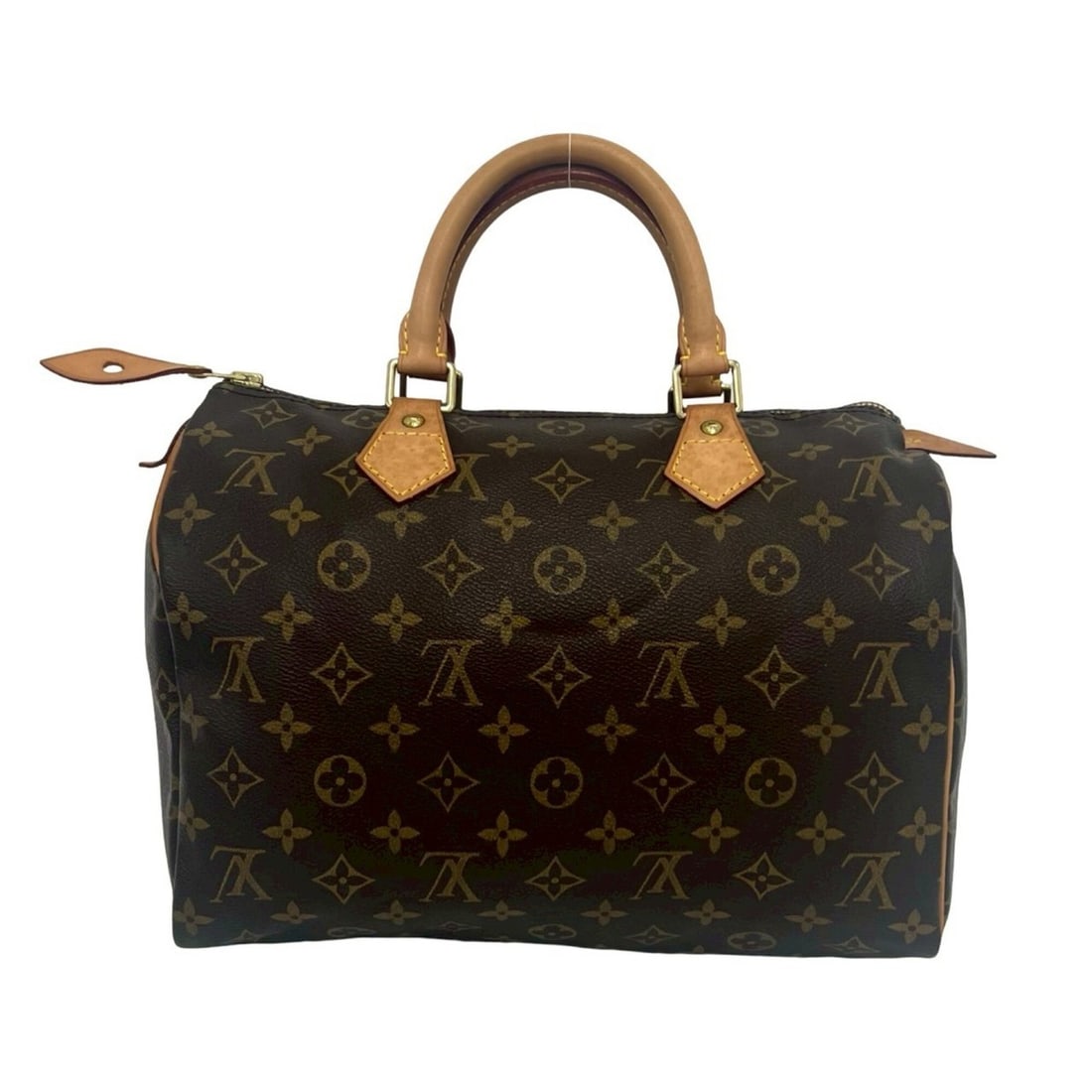 LOUIS VUITTON Speedy 30 Monogram Leather Handbag Mini Boston Bag Brown 24714: --- Catalog ---Category: SizeSize (HxWxD): 21.5cm x 30cm x 17cm / 8.46'' x 11.81'' x 6.69''Category: DesignType: Boston bag, HandbagColor: BrownGender: WomenMaterial: Leather , PVC Category: GeneralBr