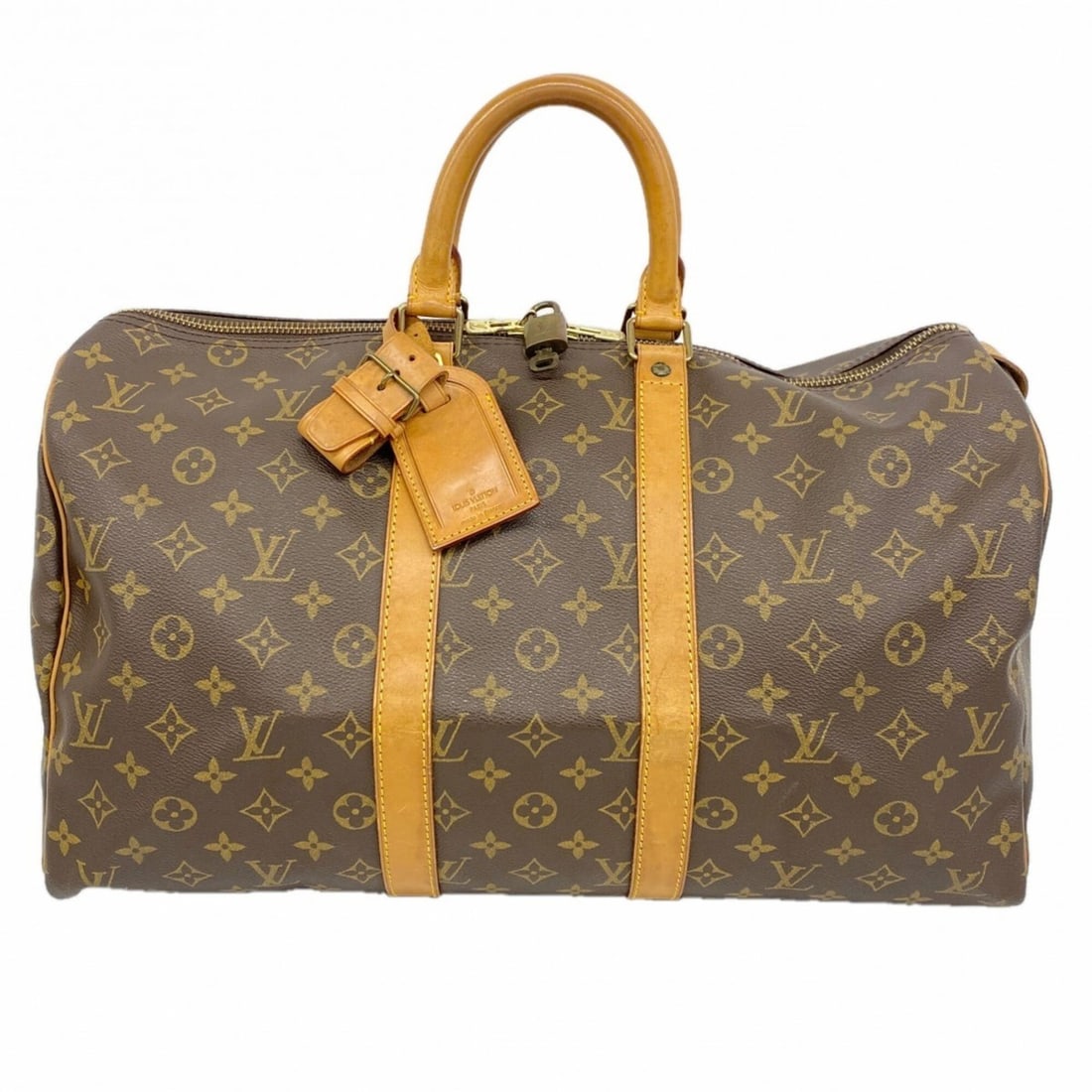 Louis Vuitton Bags - Boston Monogram Keepall 45 M41428 Brown Men's & Women's: --- Catalog ---Category: SizeSize (HxWxD): 27cm x 45cm x 20cm / 10.62'' x 17.71'' x 7.87''Category: DesignType: Boston bagColor: BrownGender: Men,WomenCategory: GeneralMPN: M41428Brand: Louis Vuitton-