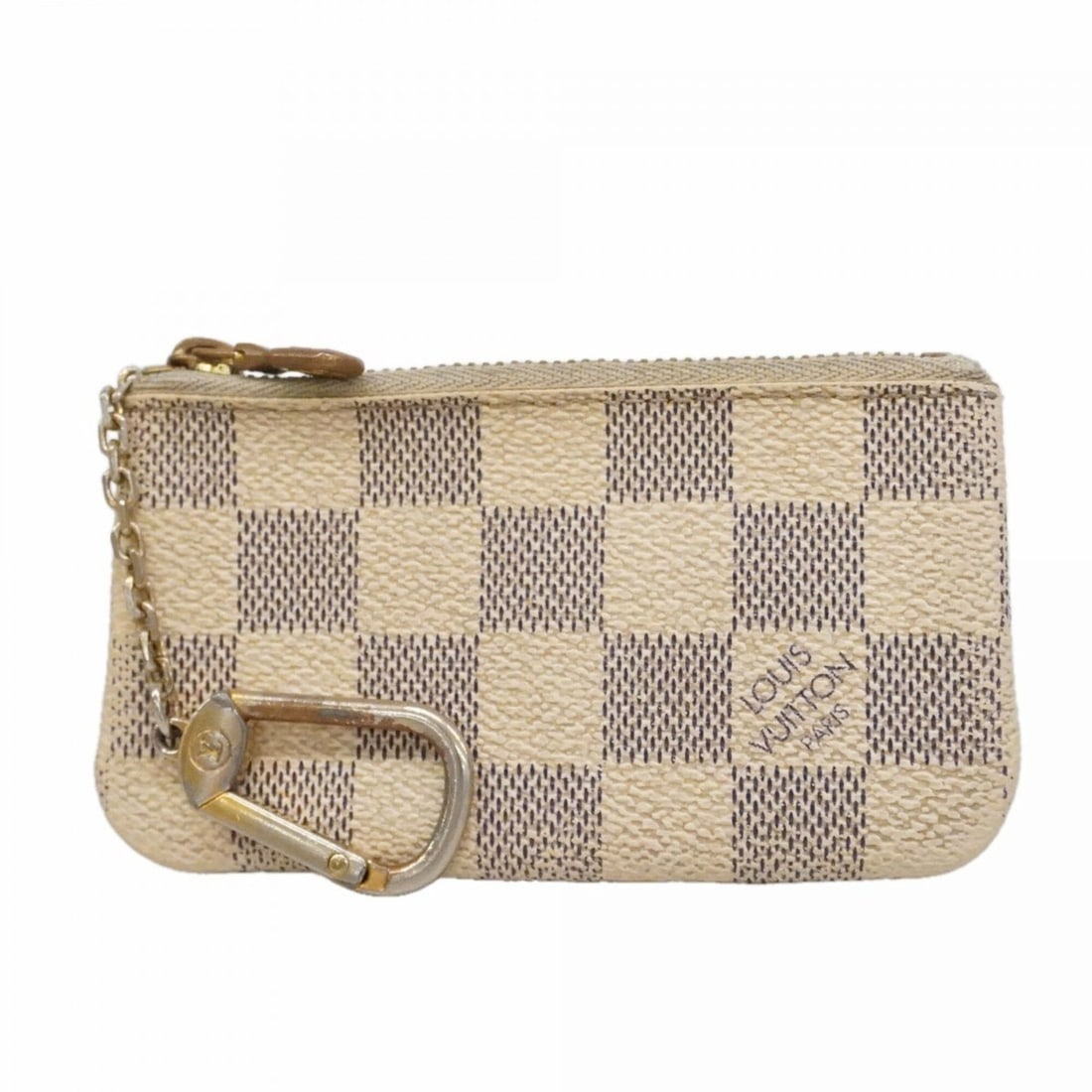 Louis Vuitton Damier Azur Pochette Clé N62659 White Wallet/Coin Case for Men and Women: --- Catalog ---Category: SizeSize (HxWxD): 6.5cm x 12cm x 5.00mm / 2.55'' x 4.72'' x 0.19''Category: DesignType: Coin purse/coin caseColor: WhiteGender: Men,WomenCategory: GeneralMPN: N62659Brand: Lou