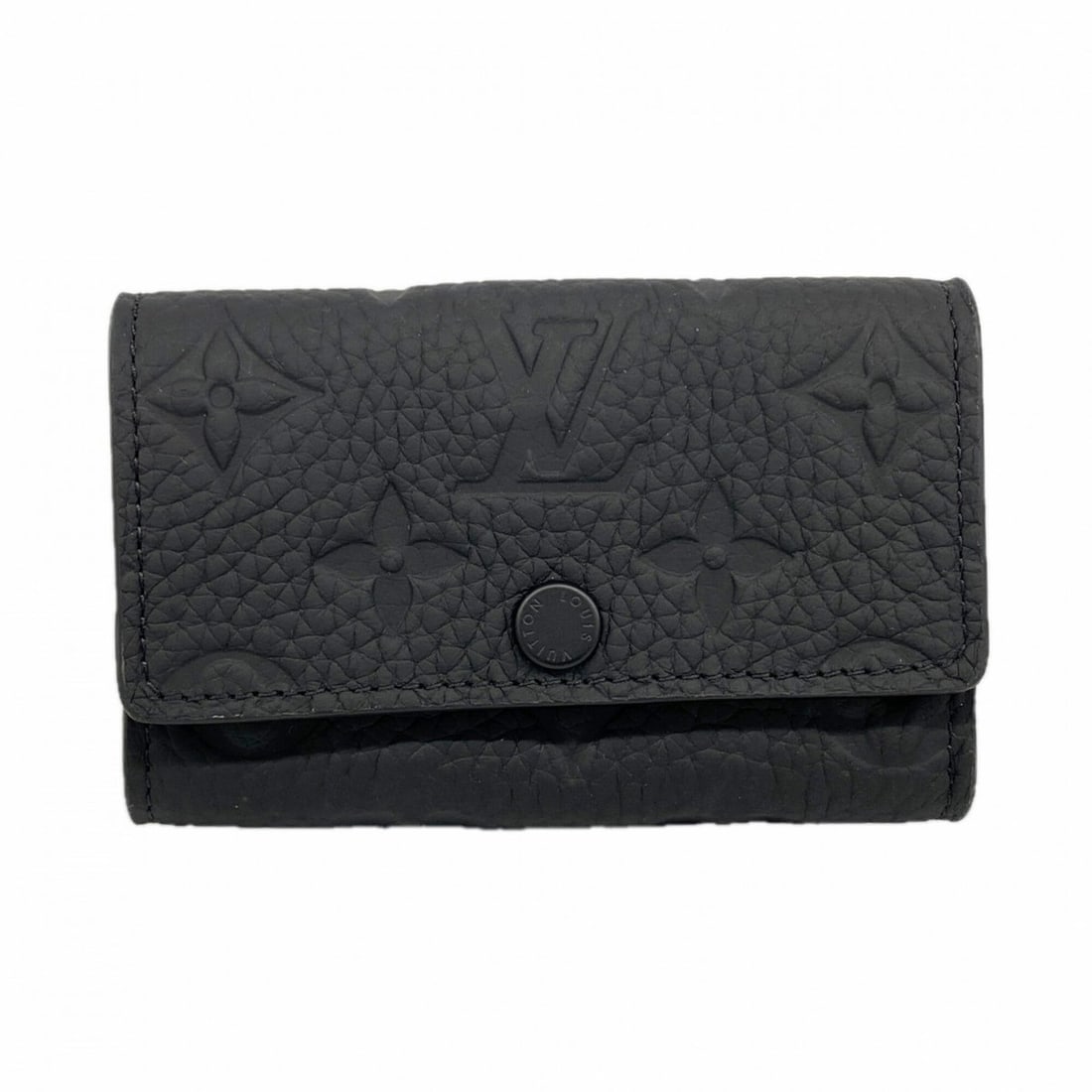 Louis Vuitton Accessories/Key Case, Taurillon Leather, Multicles 6, M82604, Black, Men's: --- Catalog ---Category: DesignType: KeycaseColor: BlackGender: MenCategory: GeneralMPN: M82604Brand: Louis VuittonCategory: Physical PropertiesSize (HxWxD): 6cm x 10.5cm x 2cm / 2.36'' x 4.13'' x 0.7