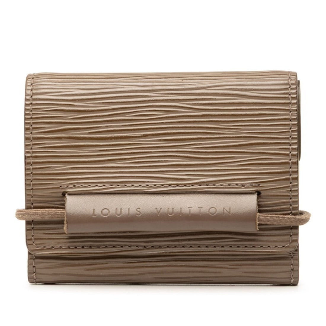 Louis Vuitton Epi Portefeuille Elastic Tri-fold Wallet M6346C Brown Leather Women's LOUIS VUITTON: --- Catalog ---Category: SizeSize (HxWxD): 8cm x 10cm x 1cm / 3.14'' x 3.93'' x 0.39''Category: DesignType: Wallet (tri-fold)Color: BrownGender: WomenMaterial: Leather Category: GeneralMPN: M6346CBran