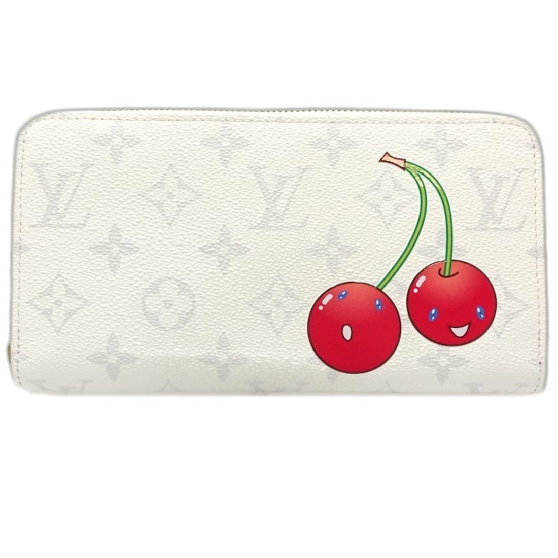LOUIS VUITTON Louis Vuitton Long Wallet M14240 LV x TM Zippy Monogram Cherry White Cerise Women's: --- Catalog ---Category: SizeSize (HxWxD): 10.5cm x 19.5cm x 2.5cm / 4.13'' x 7.67'' x 0.98''Category: DesignType: Long wallet (bi-fold)Color: Cerise, WhiteGender: WomenMaterial: Canvas Category: Gene