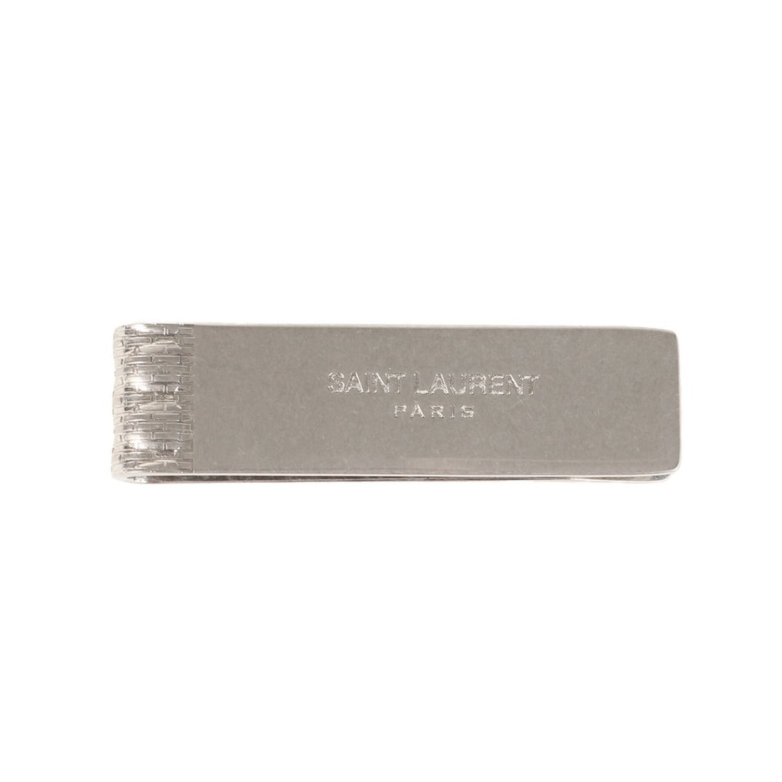 Yves Saint Laurent SAINT LAURENT PARIS Money Clip, Metal Silver, Men's: --- Catalog ---Category: SizeSize (HxWxD): 1.5cm x 6cm / 0.59'' x 2.36''Category: DesignType: Money clipColor: SilverGender: MenMaterial: Metal Category: GeneralBrand: Yves Saint Laurent--- Item List 