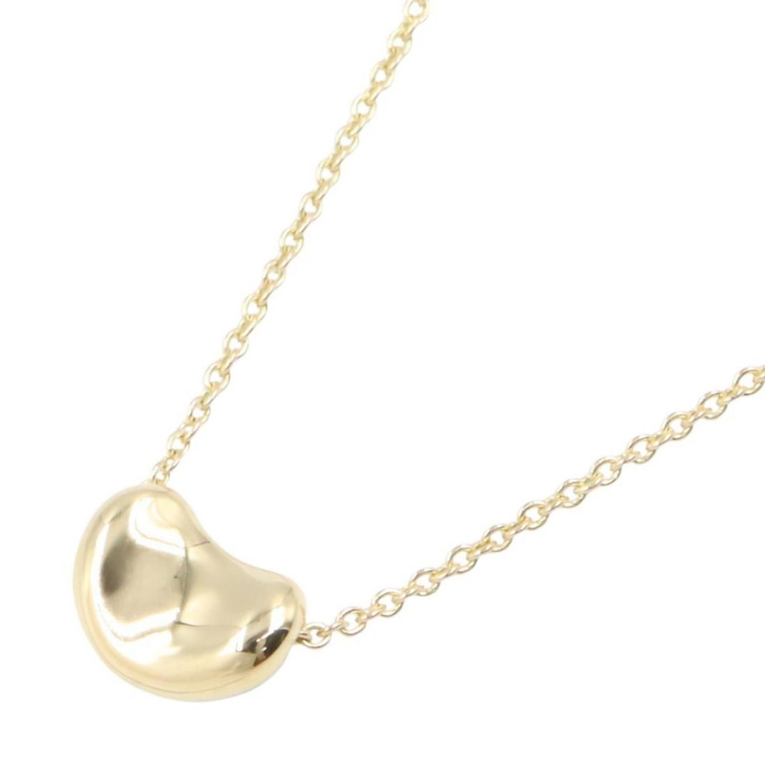 Tiffany & Co. Beans Necklace SM Jewelry 18K (Yellow Gold) Women's Gold Tone 60957304: --- Catalog ---Category: SizeWeight: 4.6g / 0.16oz.Pendant Size: 7mm x 10mm / 0.27'' x 0.39''Neck Circumference: 40 cm / 15.74''Category: DesignColor: YellowMetal: GoldGender: WomenMetal Purity: 18KNe