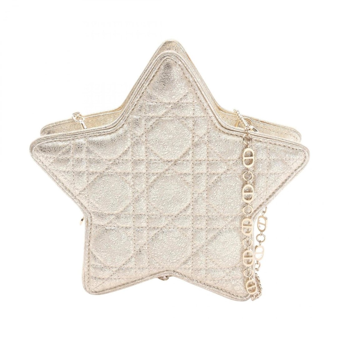 Christian Dior Dior Kids Star Bag Shoulder Handbag Leather Women's Gold Tone: --- Catalog ---Category: SizeSize (HxWxD): 17cm x 13cm x 3.5cm / 6.69'' x 5.11'' x 1.37''Strap Length: 88cm / 34.64''Category: DesignType: Handbag, Shoulder bagColor: GoldGender: Girls,WomenMaterial: 
