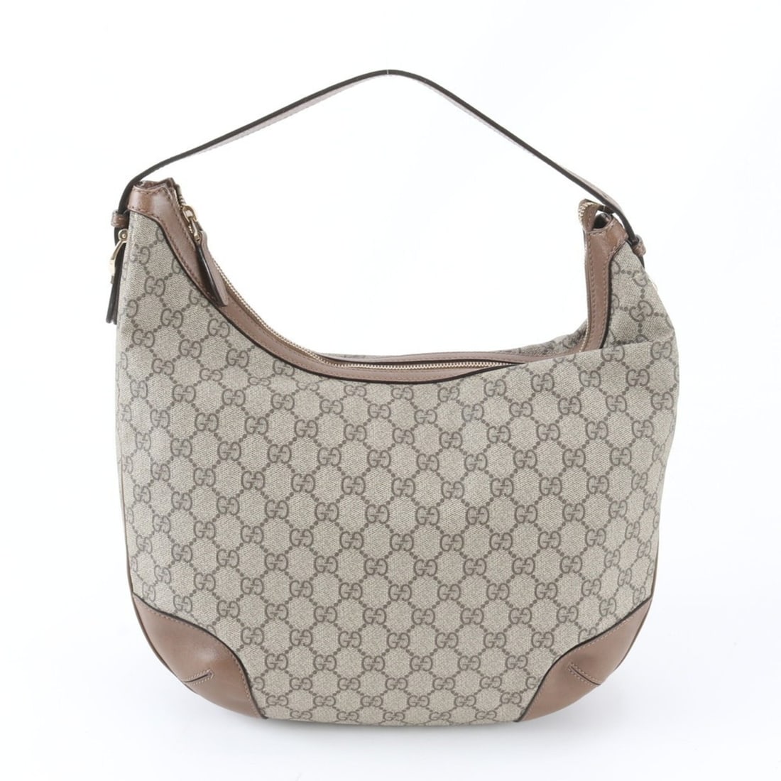 Excellent condition Gucci GG Supreme Hobo 309618 Leather Shoulder Bag Tote Handbag for Women: --- Catalog ---Category: SizeSize (HxWxD): 32cm x 32cm x 10cm / 12.59'' x 12.59'' x 3.93''Strap Length: 39cm / 15.35''Category: DesignType: Shoulder bagColor: BeigeGender: WomenMaterial: GG Supreme , 