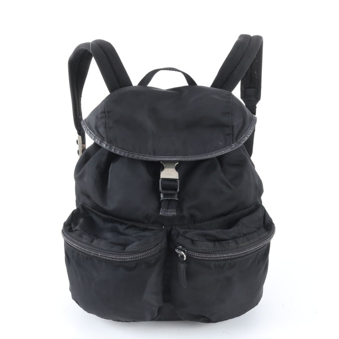 Excellent condition Prada Tessuto nylon and leather backpack/handbag for men. (1 of 13)
