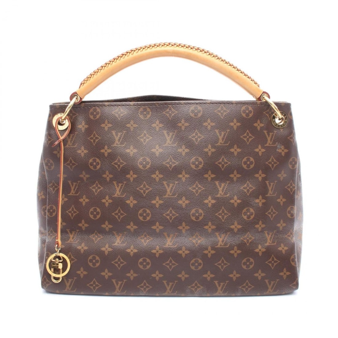 Louis Vuitton Artsy MM Monogram Shoulder Bag/Handbag, Coated Canvas and Leather, Pattern, Women's,: --- Catalog ---Category: SizeSize (HxWxD): 33cm x 42cm x 18cm / 12.99'' x 16.53'' x 7.08''Strap Length: 46cm / 18.11''Category: DesignType: Shoulder bagColor: BrownGender: WomenMaterial: Coated canvas