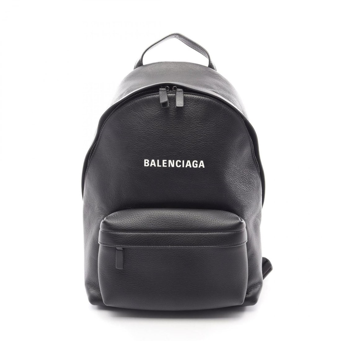 Balenciaga EVERYDAY BACKPACK - Everyday Backpack/Rucksack/Handbag, Leather, Women's, Black, 552379: --- Catalog ---Category: SizeSize (HxWxD): 34cm x 24cm x 12.5cm / 13.38'' x 9.44'' x 4.92''Category: DesignType: BackpackColor: BlackGender: WomenMaterial: Leather Category: GeneralBrand: