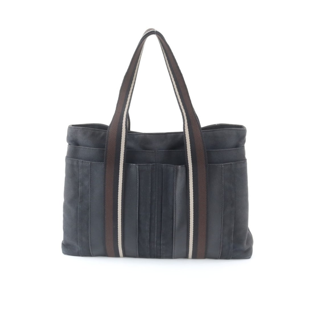 Hermes Troca Horizontal MM Leather Canvas Tote Bag Handbag Shoulder for Men: --- Catalog ---Category: SizeSize (HxWxD): 27cm x 40cm x 8cm / 10.62'' x 15.74'' x 3.14''Category: DesignType: Handbag, Tote bagColor: BlackGender: MenMaterial: Leather , Canvas Category: GeneralBrand