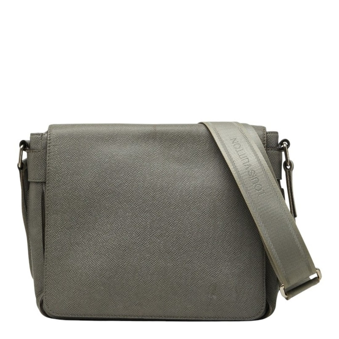 Louis Vuitton Taiga Roman PM Crossbody Shoulder Bag M32700 Glacier Grey Leather Men's LOUIS VUITTON: --- Catalog ---Category: SizeSize (HxWxD): 25cm x 27cm x 7cm / 9.84'' x 10.62'' x 2.75''Category: DesignType: Shoulder bagColor: Glacier, GrayGender: MenMaterial: Leather Category: GeneralMPN: M32700B
