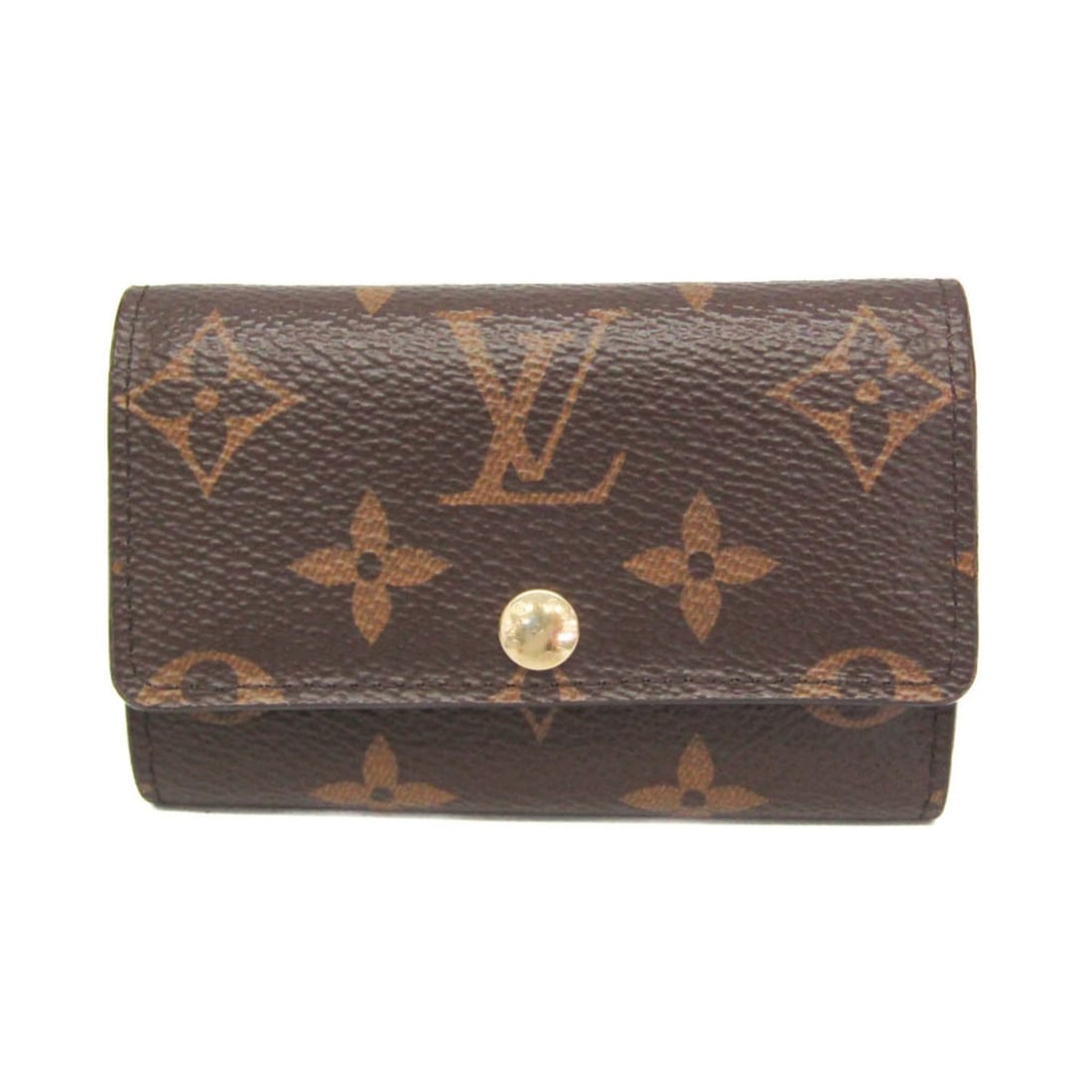 Louis Vuitton Monogram Key Holder 6 M62630 Men,Women Monogram Key Case Brown (1 of 13)