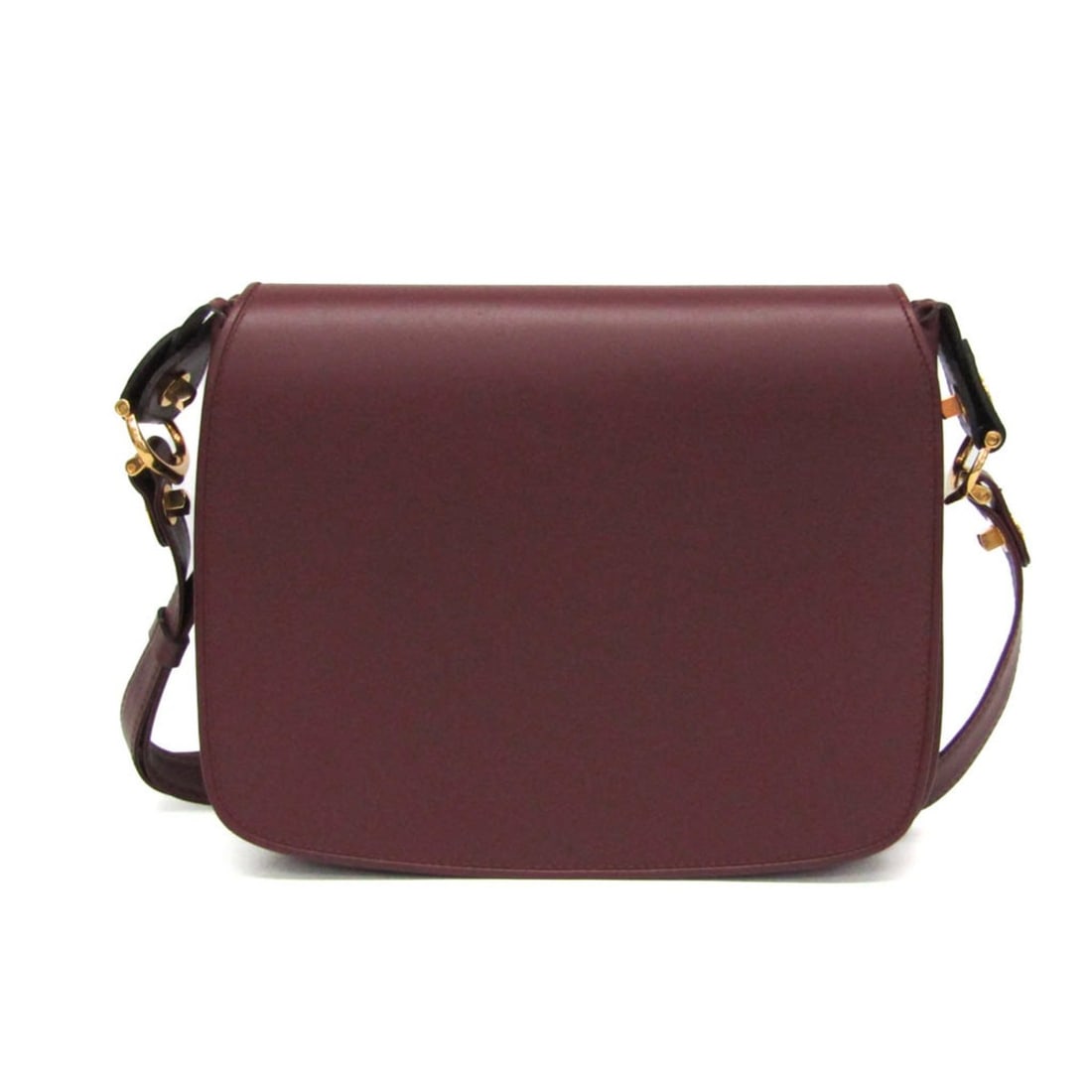 Cartier Must Women's Leather Messenger Bag,Shoulder Bag Bordeaux: --- Catalog ---Category: SizeSize (HxWxD): 20cm x 24cm x 5.5cm / 7.87'' x 9.44'' x 2.16''Strap Length: 98cm - 114cm / 38.58'' - 44.88''Category: DesignType: Messenger bag, Shoulder bagColor: BordeauxG