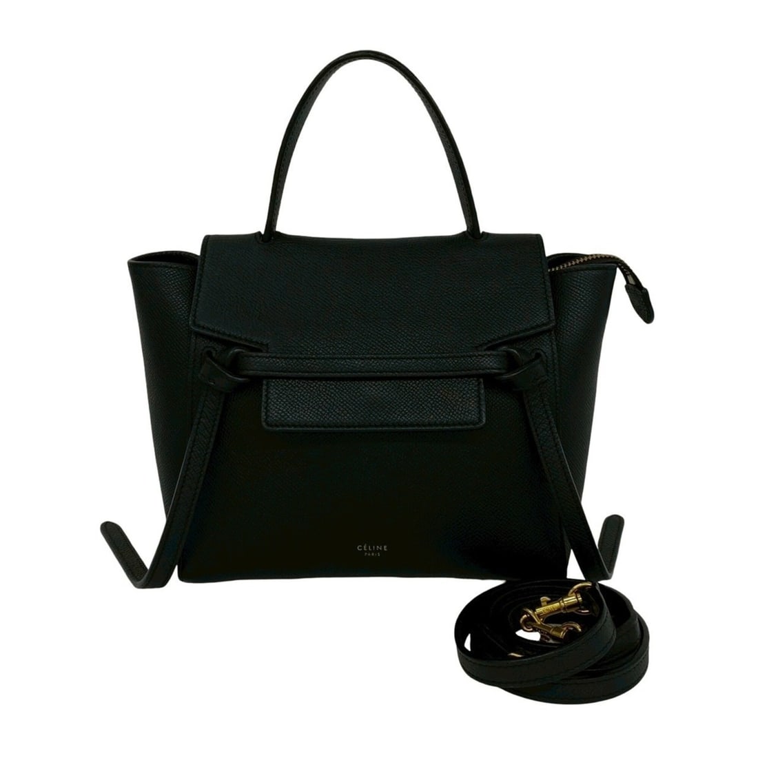 Gucci Microguccissima Handbag 309617 Enamel Black 2-way Bag for Women OP005904: --- Catalog ---Category: SizeSize (HxWxD): 23cm x 31cm x 13.5cm / 9.05'' x 12.2'' x 5.31''Category: DesignType: HandbagColor: BlackGender: WomenHardware Color: GoldCategory: GeneralMPN: 309617Brand: G