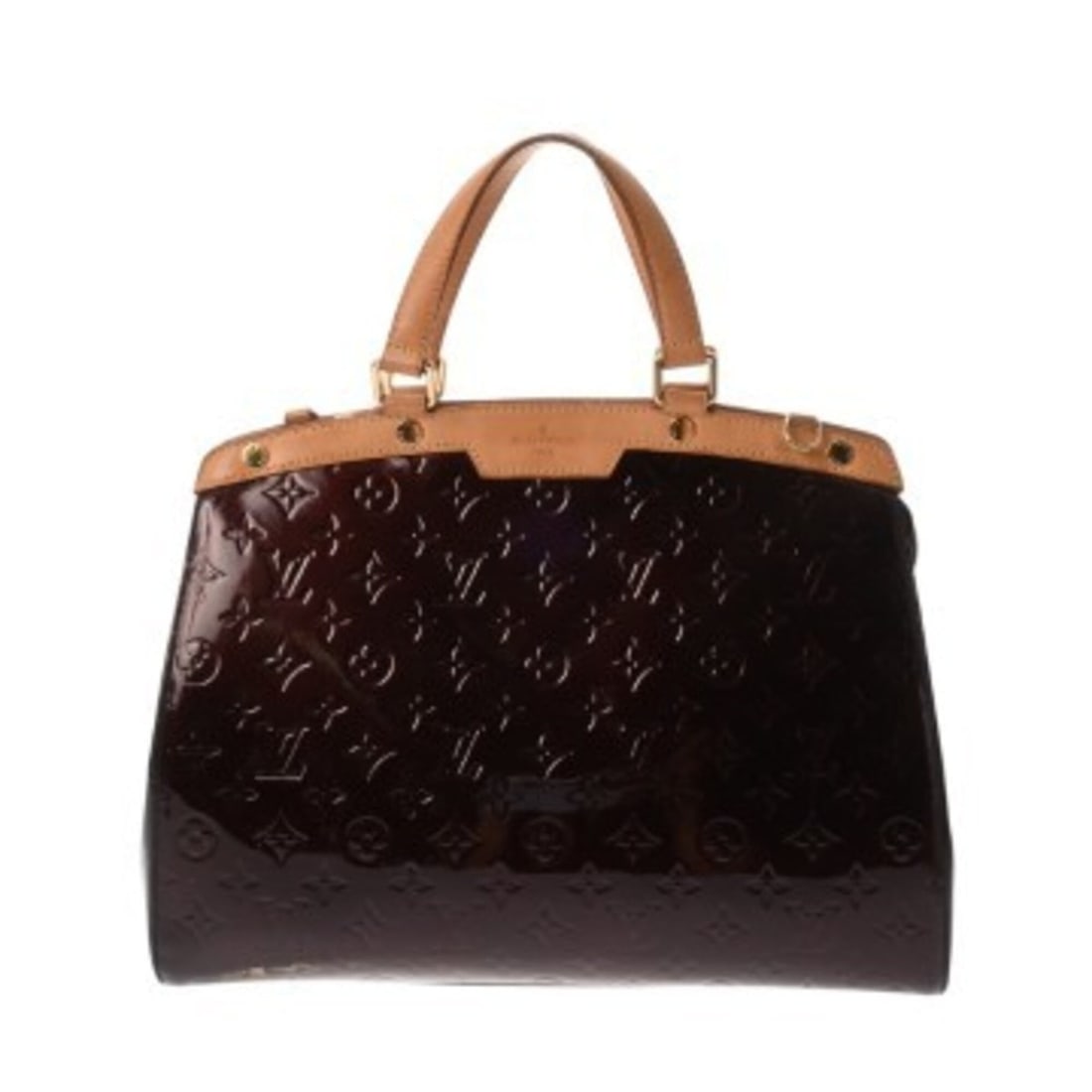 LOUIS VUITTON Louis Vuitton Monogram Vernis Blair GM 2WAY Amarante M91616 Women's Handbag B Rank (1 of 14)