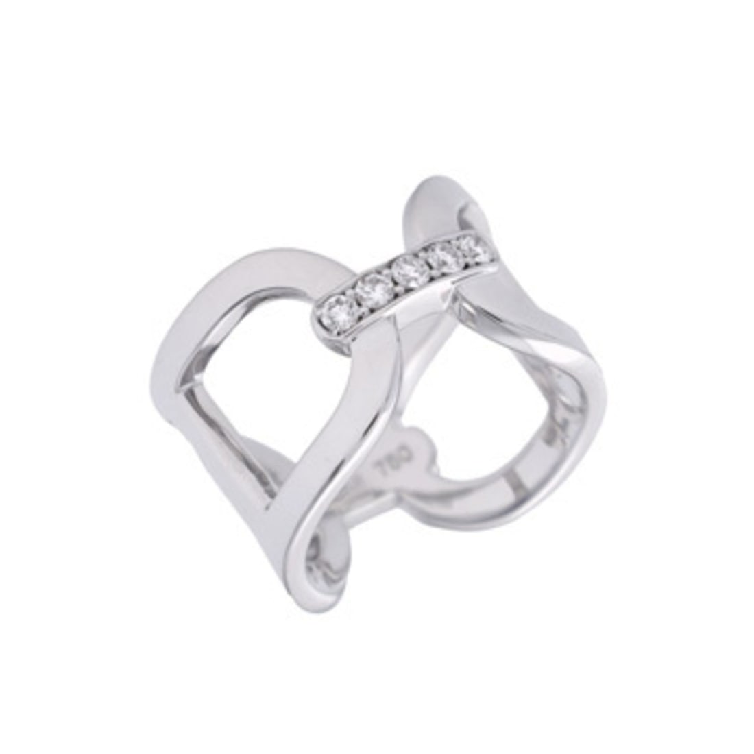 CELINE Diamond Ring #11, Women's, 18K White Gold (WG), Ring, Grade A, Used, Ginzo: --- Catalog ---Category: SizeJP Size: 11US Size: 6Category: DesignType: Band ringStone: DiamondGender: WomenMaterial: White gold (18K)Category: GeneralBrand: Celine--- Item List ---Section: ConditionR