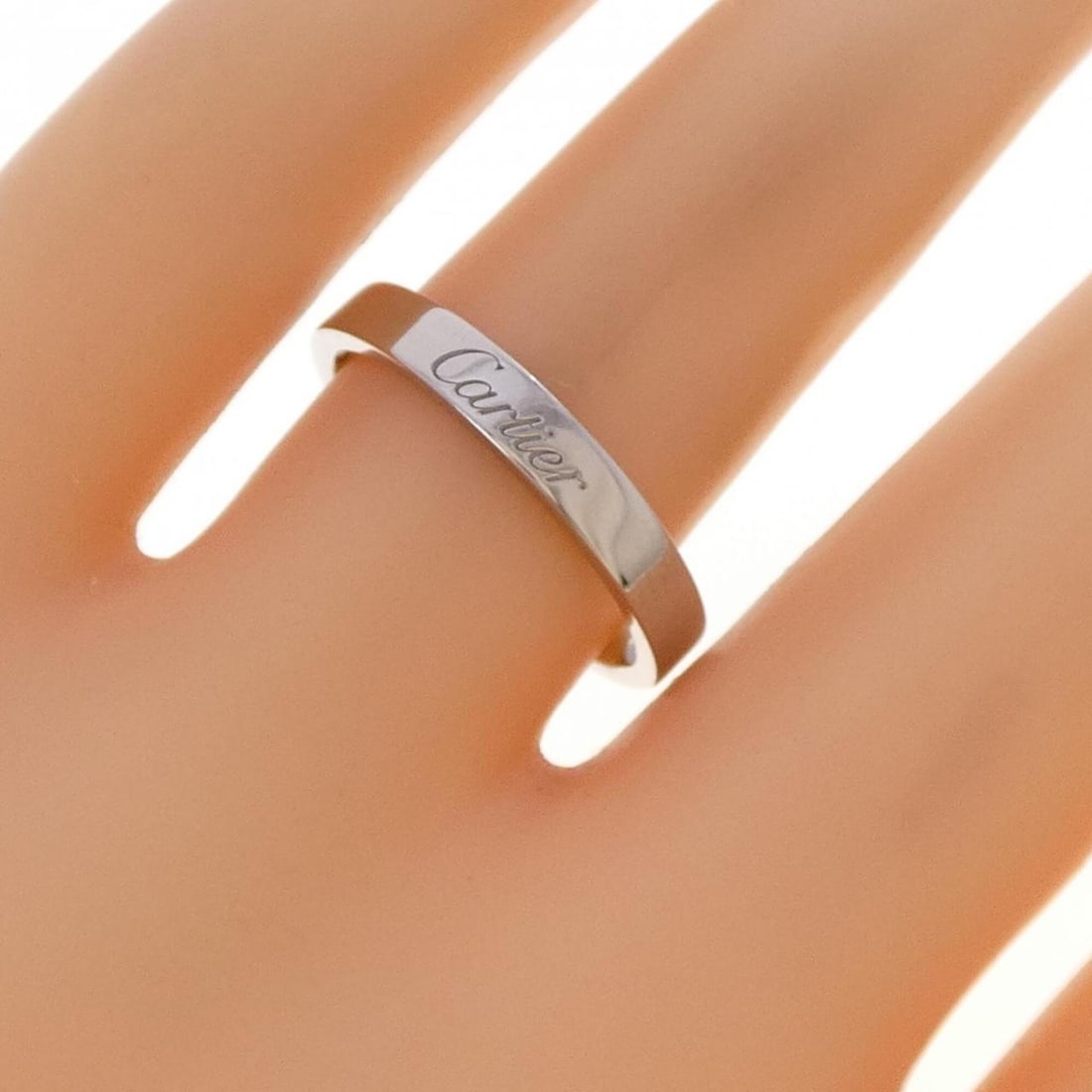 Cartier Engraved Ring - 4