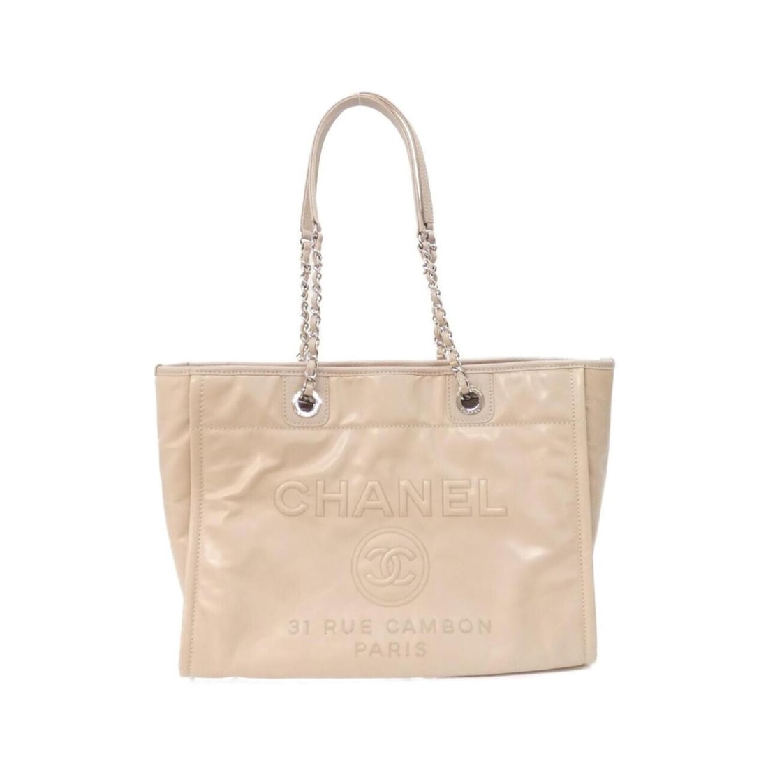 Chanel Deauville Line 93257 Handbag: --- Catalog ---Category: SizeSize (HxWxD): 25cm x 34.5cm x 15cm / 9.84'' x 13.58'' x 5.9''Category: DesignType: HandbagColor: PinkGender: WomenMaterial: Leather , Grained Calfskin Leather/Fur Type: Ca