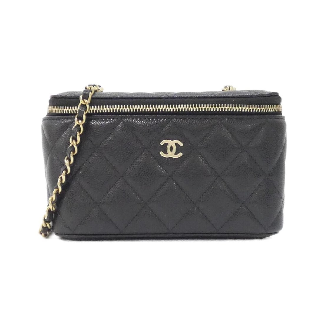 Chanel Timeless Classic Line AP1341 Shoulder Bag: --- Catalog ---Category: SizeSize (HxWxD): 10cm x 16cm x 8cm / 3.93'' x 6.29'' x 3.14''Category: DesignType: Shoulder bagColor: BlackGender: WomenMaterial: Grained Calfskin Category: GeneralMPN: AP134