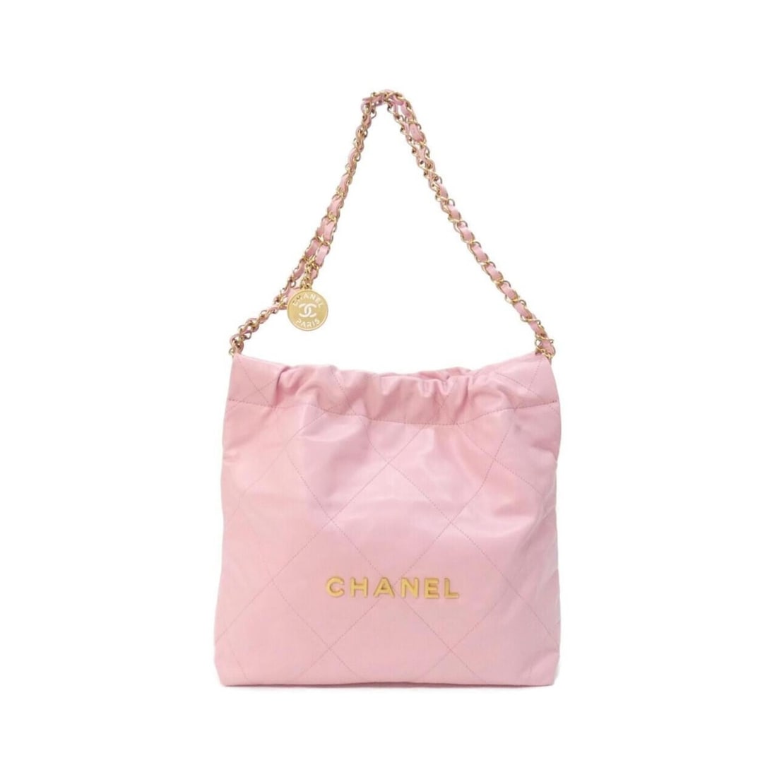 Chanel 22 line SMALL AS3260 Shoulder Bag: --- Catalog ---Category: SizeSize (HxWxD): 30cm x 31cm x 8.5cm / 11.81'' x 12.2'' x 3.34''Category: DesignType: Shoulder bagColor: PinkGender: WomenMaterial: Leather Leather/Fur Type: CalfskinCategory