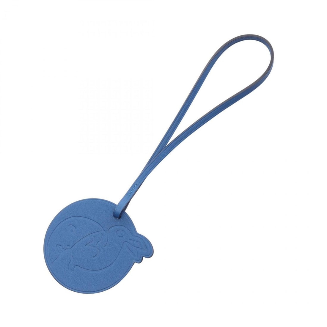Hermes Rabbit Moon Charm in Veau Swift Leather - Women's Accessory Blue: --- Catalog ---Category: DesignType: Handbag charmColor: BlueGender: WomenMaterial: Swift leatherCategory: GeneralBrand: Hermes--- Item List ---Section: ConditionRanking: Rank A Used - A few traces of