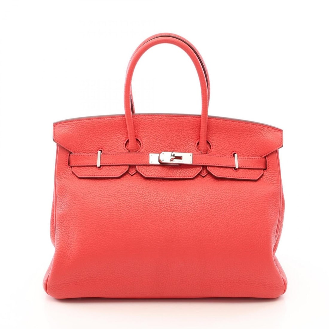 Hermes Birkin 35 Handbag, Leather, Taurillon Clemence Women's, Pink: --- Catalog ---Category: SizeSize (HxWxD): 28cm x 35cm x 18cm / 11.02'' x 13.77'' x 7.08''Category: DesignType: HandbagColor: Bougainvillier, PinkGender: WomenMaterial: Taurillon clemence leather , Le