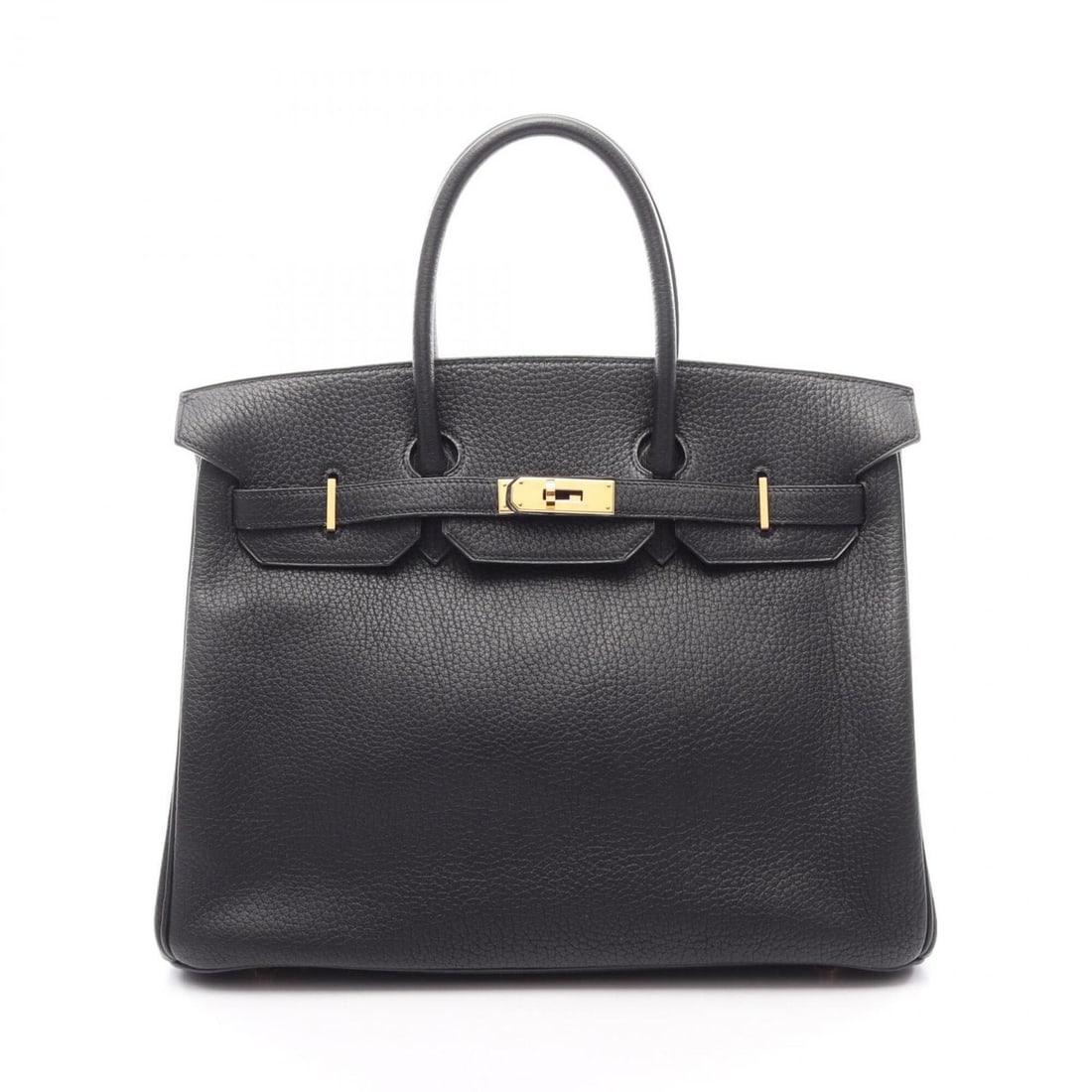 Hermes Birkin 35 Handbag, Leather, Ardennes Women's, Black (1 of 14)