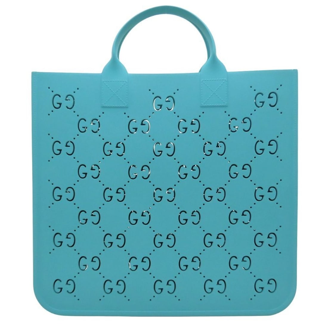 GUCCI GG Supreme Children's 697365 Tote Bag, Rubber, Light Blue, Women's 353328: --- Catalog ---Category: SizeSize (HxWxD): 30cm x 33cm x 8cm / 11.81'' x 12.99'' x 3.14''Category: DesignType: Tote bagColor: Light blueGender: WomenClosure: OpenMaterial: Rubber Category: GeneralBran