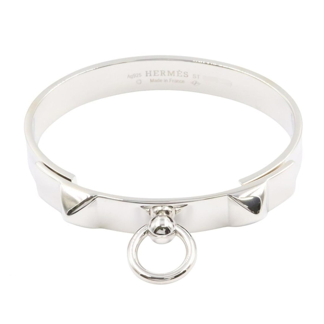 Hermes Collier de Chien PM Bracelet - Sterling Silver 925 Women's: --- Catalog ---Category: SizeSize: STLength: 16cm / 6.29''Weight: 41g / 1.44oz.Category: DesignType: Charm braceletMetal: SilverGender: WomenMetal Purity: Silver925Category: GeneralLine: Collier de Ch