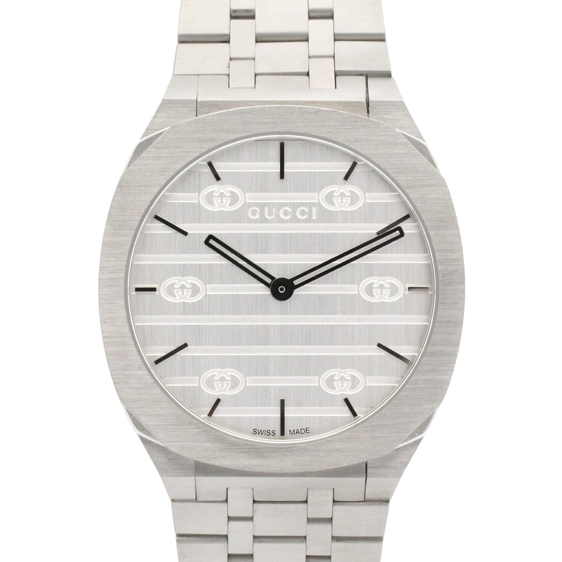 Gucci 25H Boys' Watch, Stainless Steel, Silver Tone, YA163407 (1 of 15)