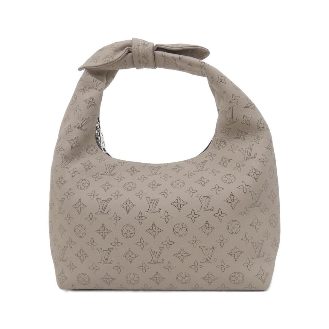 Louis Vuitton Mahina White Knot MM M20787 Shoulder Bag: --- Catalog ---Category: SizeWeight: 840g / 1.85lb.Size (HxWxD): 23cm x 33cm x 11cm / 9.05'' x 12.99'' x 4.33''Handle Length: 50cm / 19.68''Category: DesignType: Shoulder bagColor: GalleGender: WomenM