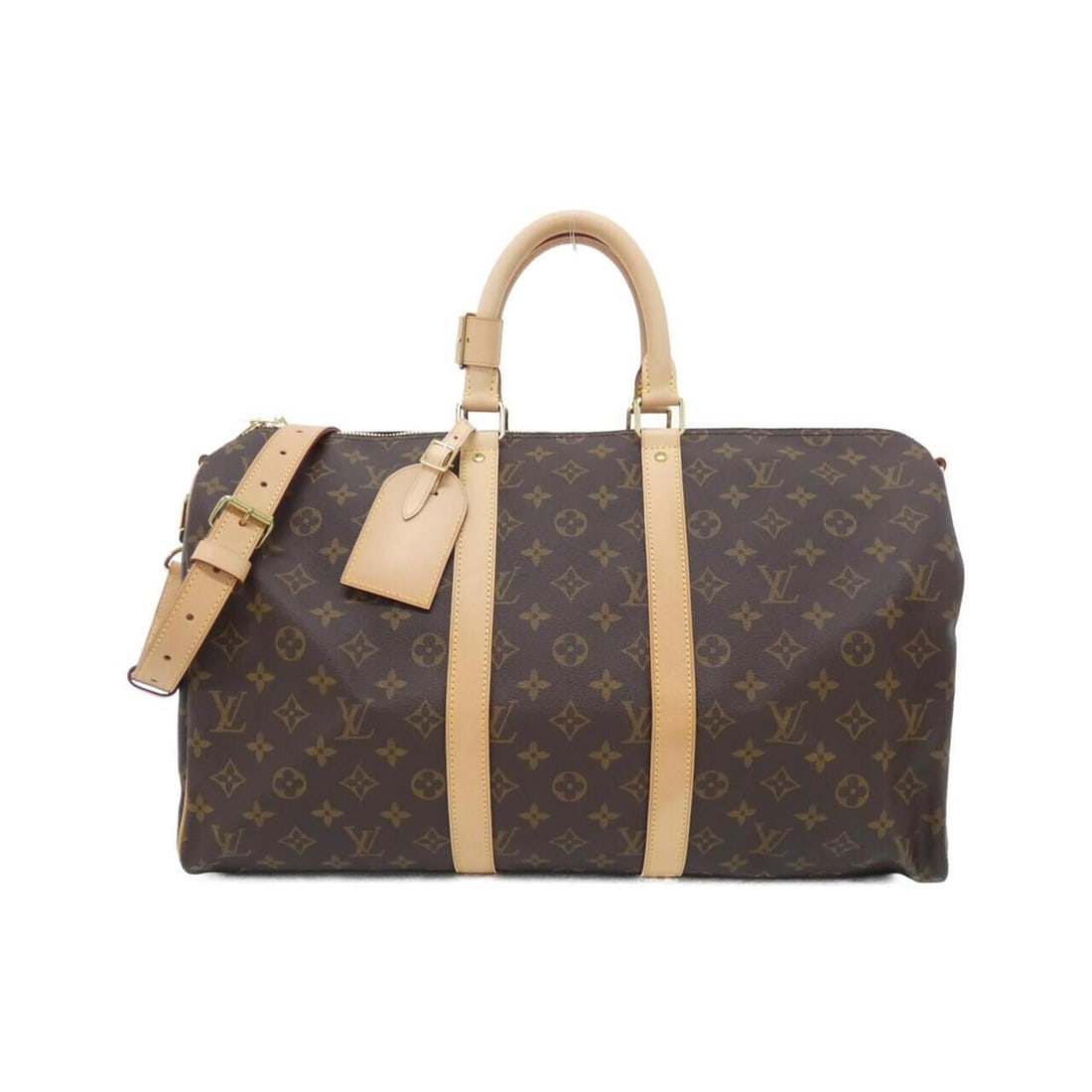 Louis Vuitton Monogram Keepall Bandoulière 45cm M41418 Boston Bag: --- Catalog ---Category: SizeSize (HxWxD): 27cm x 45cm x 20cm / 10.62'' x 17.71'' x 7.87''Category: DesignType: Boston bagColor: MarronMaterial: Coated canvas Hardware Color: GoldCategory: GeneralMPN: