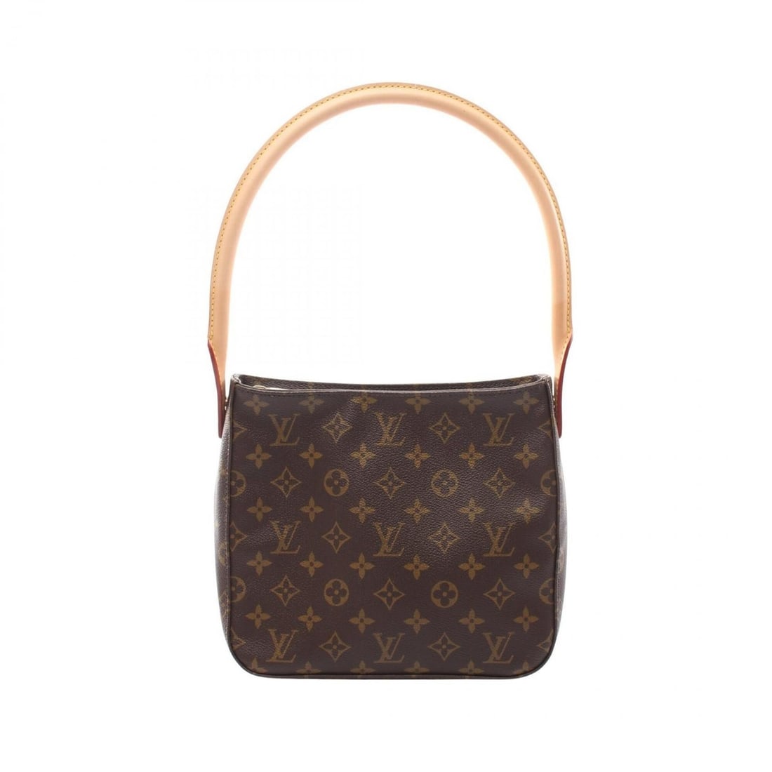 Louis Vuitton Looping MM Shoulder Bag/Handbag, Coated Canvas and Leather, Monogram Pattern, Women's,: --- Catalog ---Category: SizeSize (HxWxD): 21cm x 24cm x 10cm / 8.26'' x 9.44'' x 3.93''Category: DesignType: Handbag, Shoulder bagColor: BrownGender: WomenMaterial: Coated canvas , Leather Category: 