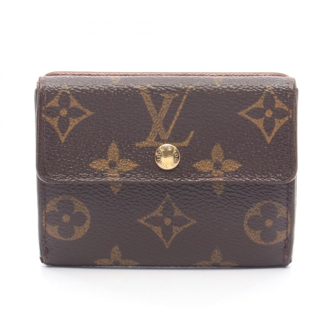 Louis Vuitton Ludlow Wallet/Coin Purse, Leather, Monogram Pattern, Women's, Brown, M61927: --- Catalog ---Category: SizeSize (HxWxD): 7.5cm x 10cm x 2cm / 2.95'' x 3.93'' x 0.78''Category: DesignType: Coin purse/coin caseColor: BrownGender: WomenMaterial: Monogram , Leather , PVC Category: 