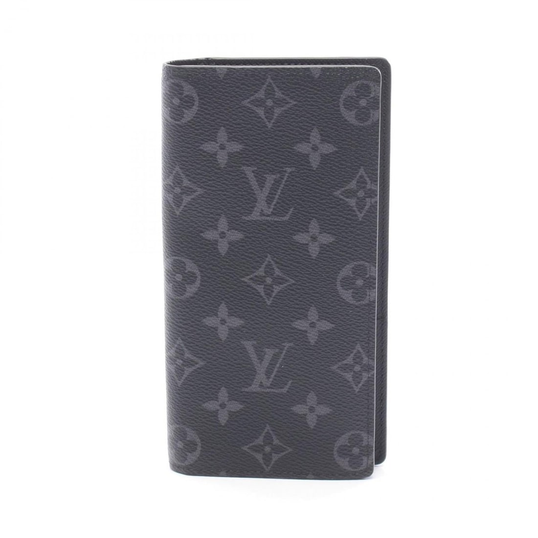 Louis Vuitton Portefeuille Brazza Bi-fold Long Wallet, Canvas, Monogram Eclipse, Men's, Black,: --- Catalog ---Category: SizeSize (HxWxD): 19cm x 9.5cm x 2cm / 7.48'' x 3.74'' x 0.78''Category: DesignType: Long wallet (bi-fold)Color: BlackGender: MenMaterial: Monogram Eclipse , PVC Category: Gen