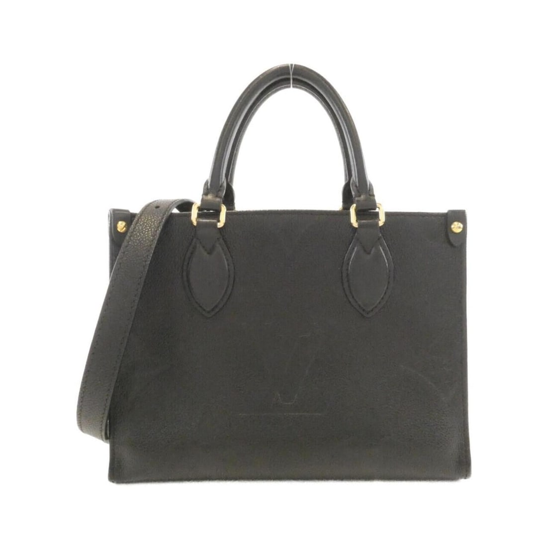 Louis Vuitton Monogram Empreinte OnTheGo PM M45653 Handbag: --- Catalog ---Category: SizeWeight: 620g / 1.36lb.Size (HxWxD): 19cm x 25cm x 11cm / 7.48'' x 9.84'' x 4.33''Strap Length: 98cm - 114cm / 38.58'' - 44.88''Handle Length: 26cm / 10.23''Category: Desig