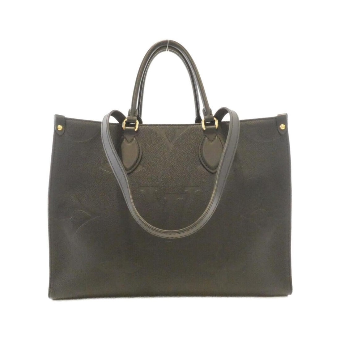 Louis Vuitton Monogram Empreinte OnTheGo MM M45595 Handbag: --- Catalog ---Category: SizeWeight: 1kg / 2.2lb.Size (HxWxD): 27cm x 35cm x 14cm / 10.62'' x 13.77'' x 5.51''Handle Length: 32cm - 57cm / 12.59'' - 22.44''Category: DesignType: HandbagColor: BlackGen