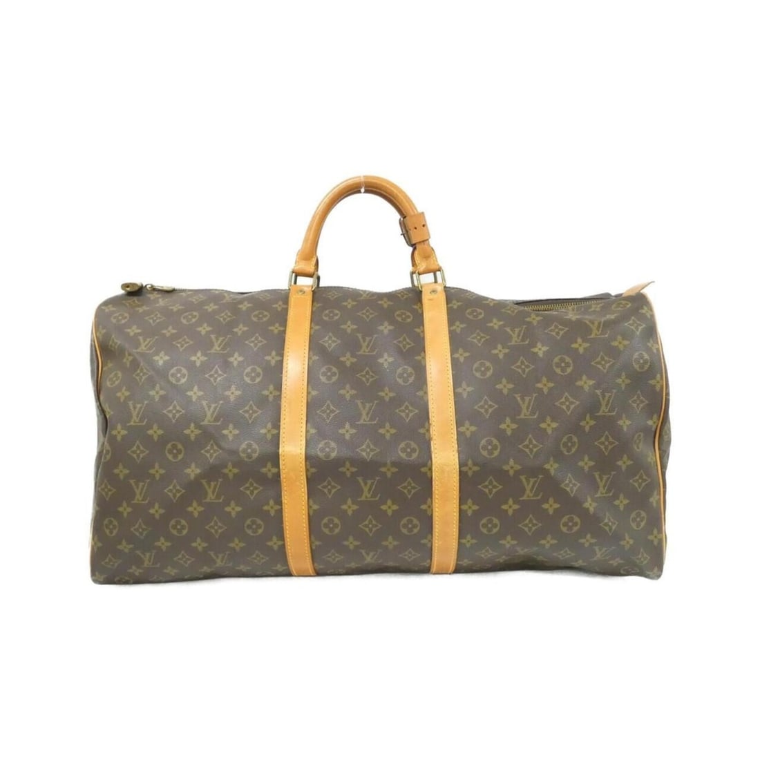 Louis Vuitton Monogram Keepall 60cm M41422 Boston Bag: --- Catalog ---Category: SizeWeight: 1.14kg / 2.51lb.Size (HxWxD): 33cm x 60cm x 26cm / 12.99'' x 23.62'' x 10.23''Handle Length: 32cm / 12.59''Category: DesignType: Boston bagColor: MarronGender: Wom