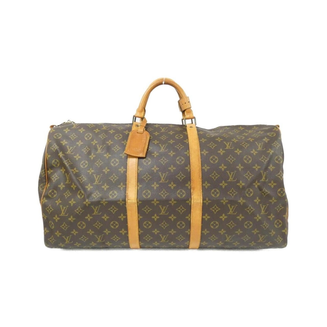 Louis Vuitton Monogram Keepall 60cm M41422 Boston Bag: --- Catalog ---Category: SizeWeight: 1.16kg / 2.55lb.Size (HxWxD): 33cm x 60cm x 26cm / 12.99'' x 23.62'' x 10.23''Handle Length: 32cm / 12.59''Category: DesignType: Boston bagColor: MarronGender: Wom