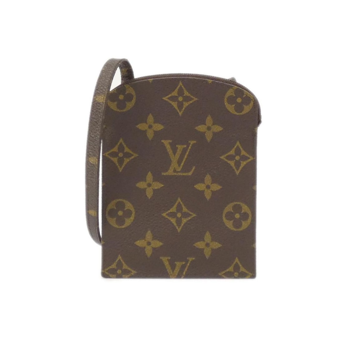 Louis Vuitton Monogram Pochette Secre M45484 Accessory Pouch: --- Catalog ---Category: SizeSize (HxWxD): 14cm x 11cm x 1cm / 5.51'' x 4.33'' x 0.39''Category: DesignType: Pochette, PouchColor: MarronGender: Men,WomenMaterial: Coated canvas Hardware Color: GoldCa