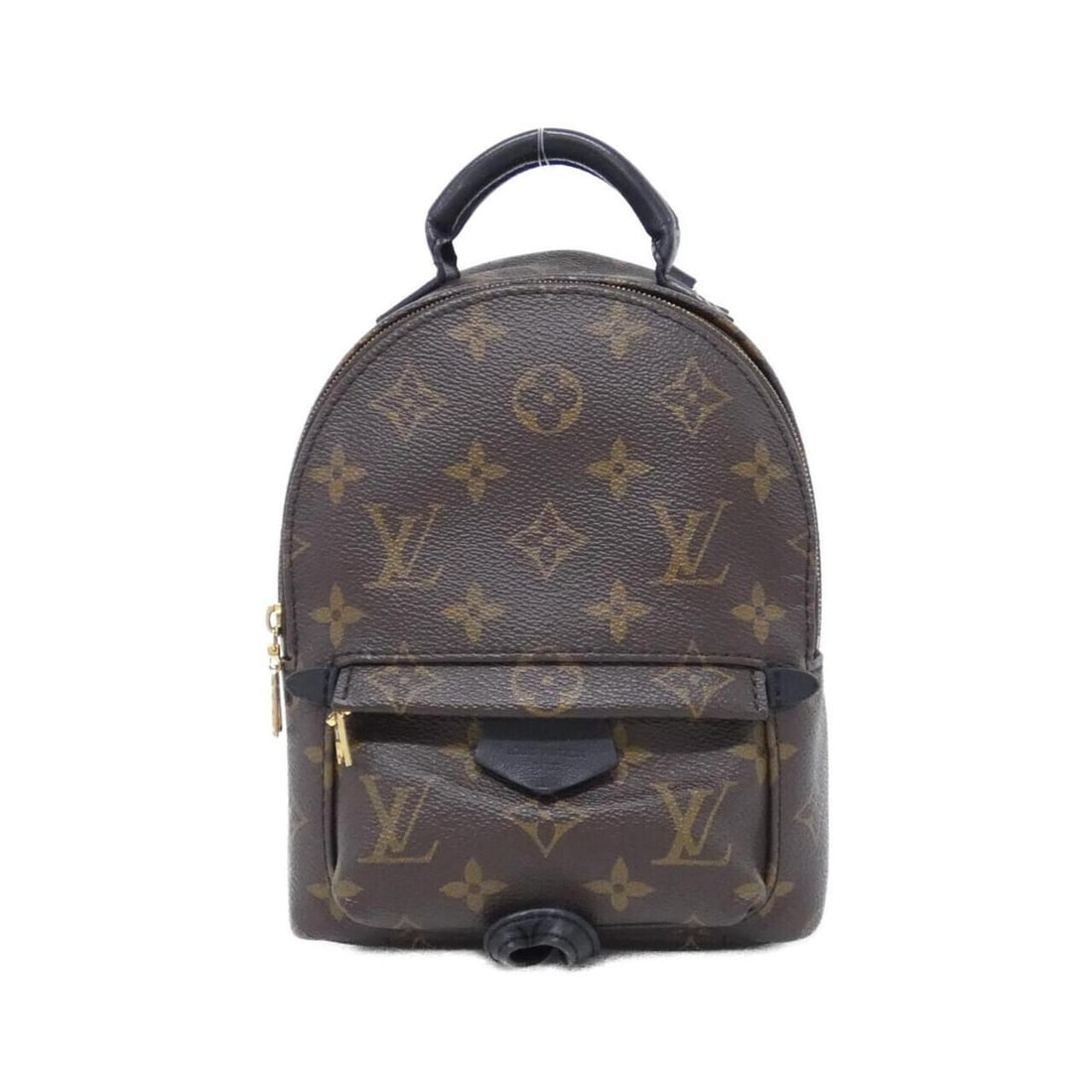 Louis Vuitton Monogram Palm Springs Backpack MINI M44873 Rucksack: --- Catalog ---Category: SizeSize (HxWxD): 22cm x 15cm x 9cm / 8.66'' x 5.9'' x 3.54''Category: DesignType: BackpackColor: MarronGender: WomenMaterial: Coated canvas Hardware Color: GoldCategory: Gene