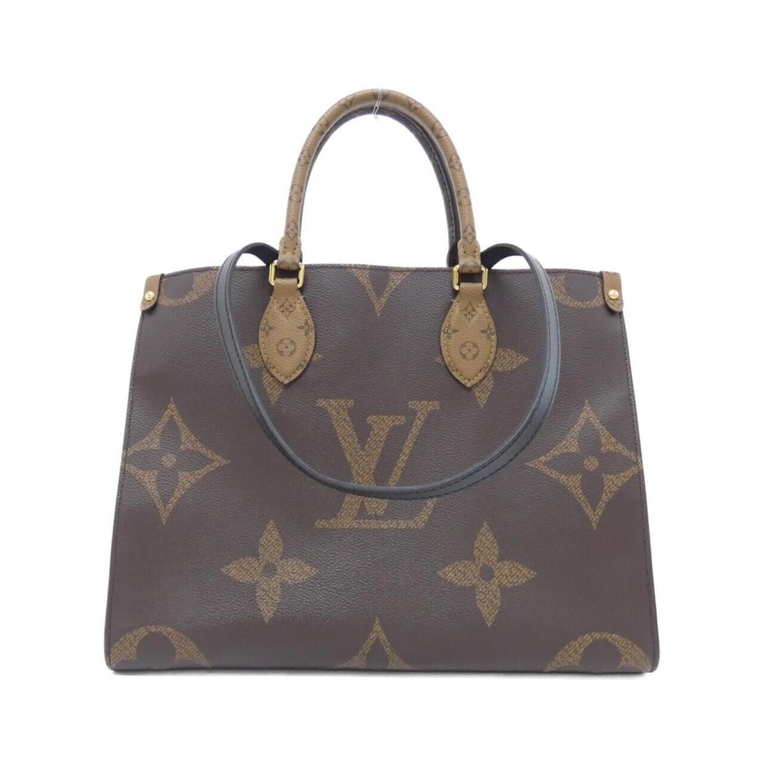 Louis Vuitton Monogram Giant OnTheGo MM M45321 Handbag: --- Catalog ---Category: SizeSize (HxWxD): 26cm x 35cm x 13cm / 10.23'' x 13.77'' x 5.11''Category: DesignType: HandbagColor: MarronGender: WomenMaterial: Coated canvas Hardware Color: GoldCategory: G