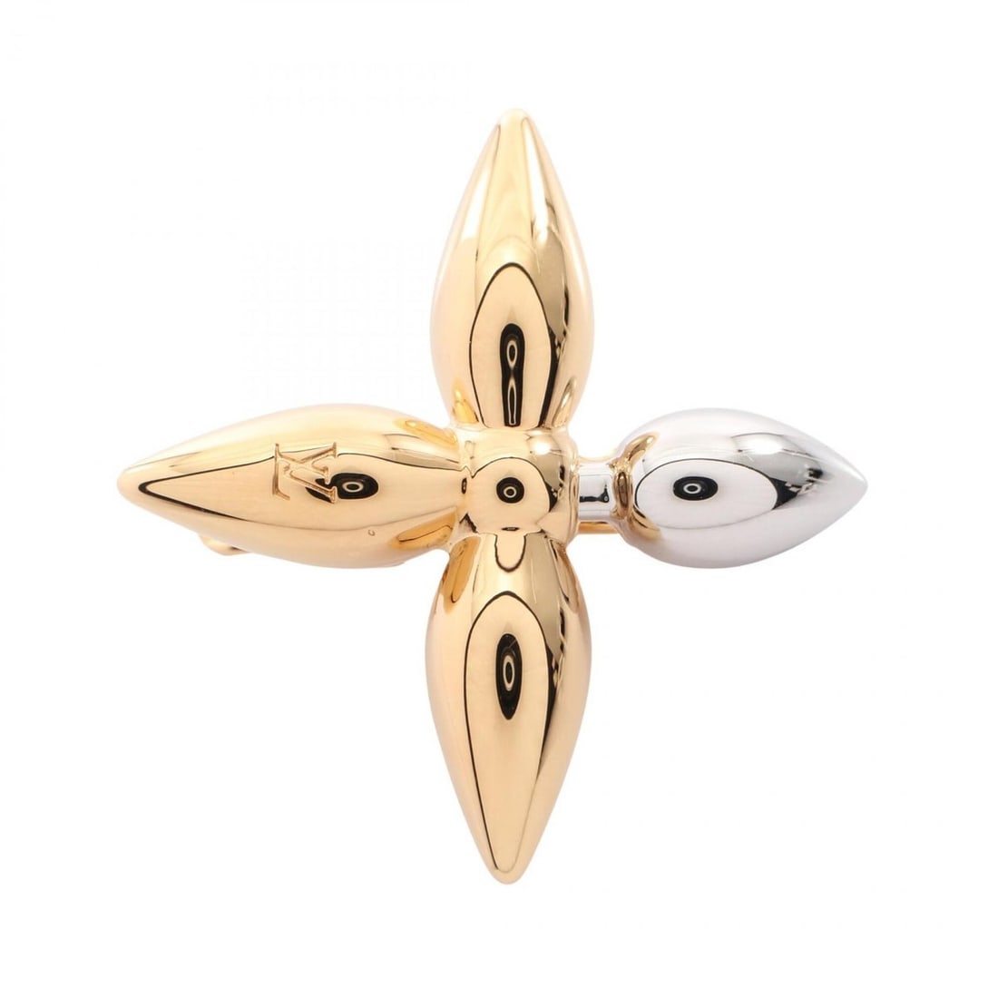 Louis Vuitton Louisette Barrette, Gold Plated (GP), Stainless Steel, Women's, Gold/Silver Tones,: --- Catalog ---Category: DesignColor: GoldGender: WomenMaterial: Stainless steel Category: GeneralMPN: M00800Brand: Louis Vuitton--- Item List ---Section: ConditionRanking: Rank A Used - A few traces 